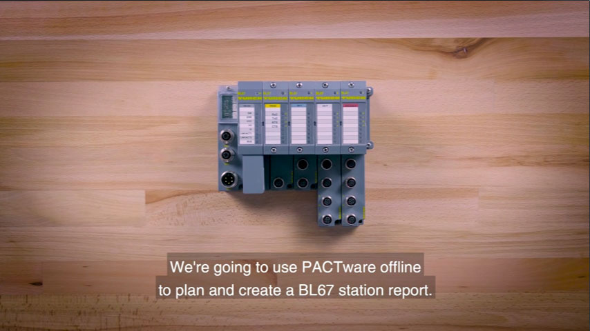 Pactware: Cómo planificar y crear informes de estaciones BL67 utilizando Pactware