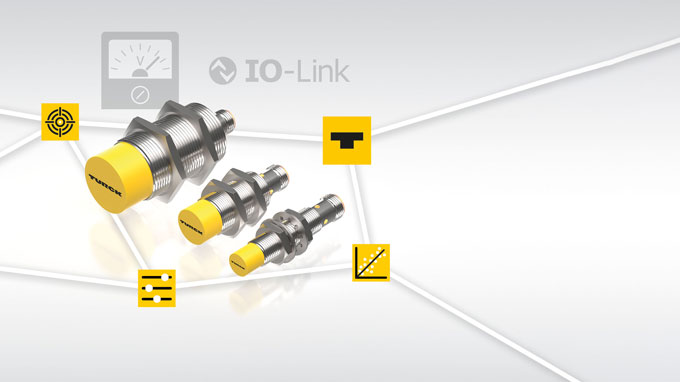 Sensores de medición inductivos con IO-Link 