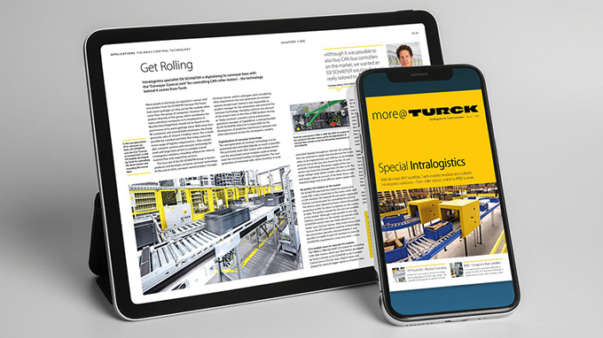 more@TURCK Special: Intralogística en la práctica