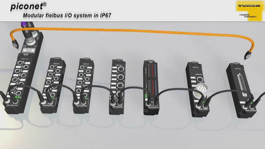 Piconet - Sistema Modular de Buses de Campo E/S con protección IP67