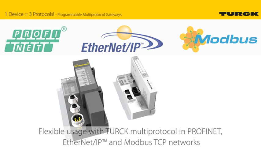 Gateways Ethernet programables con protección IP20 e IP67